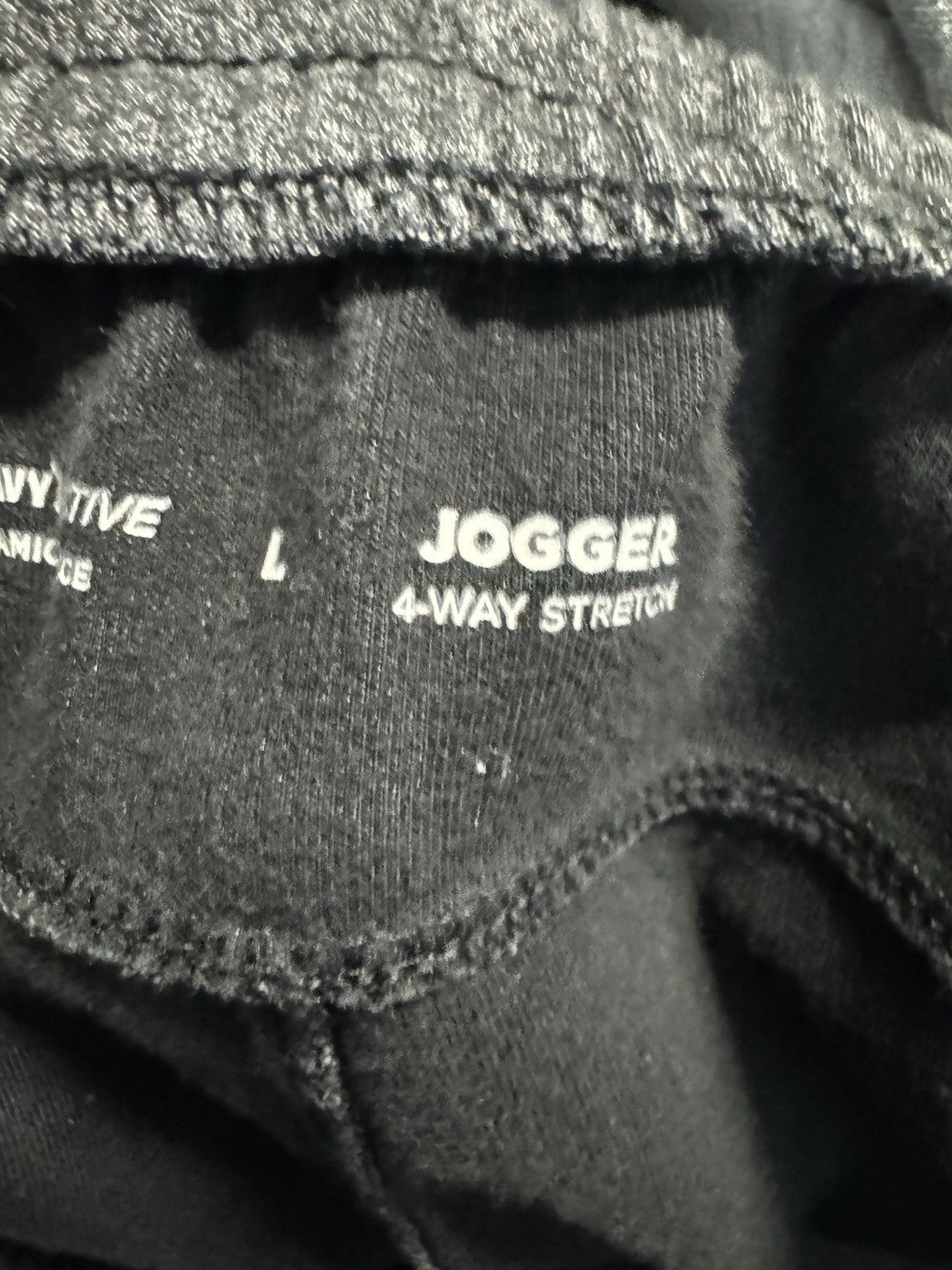Old Navy Active Dynamic Fleece Jogger mens large 4 way stretch