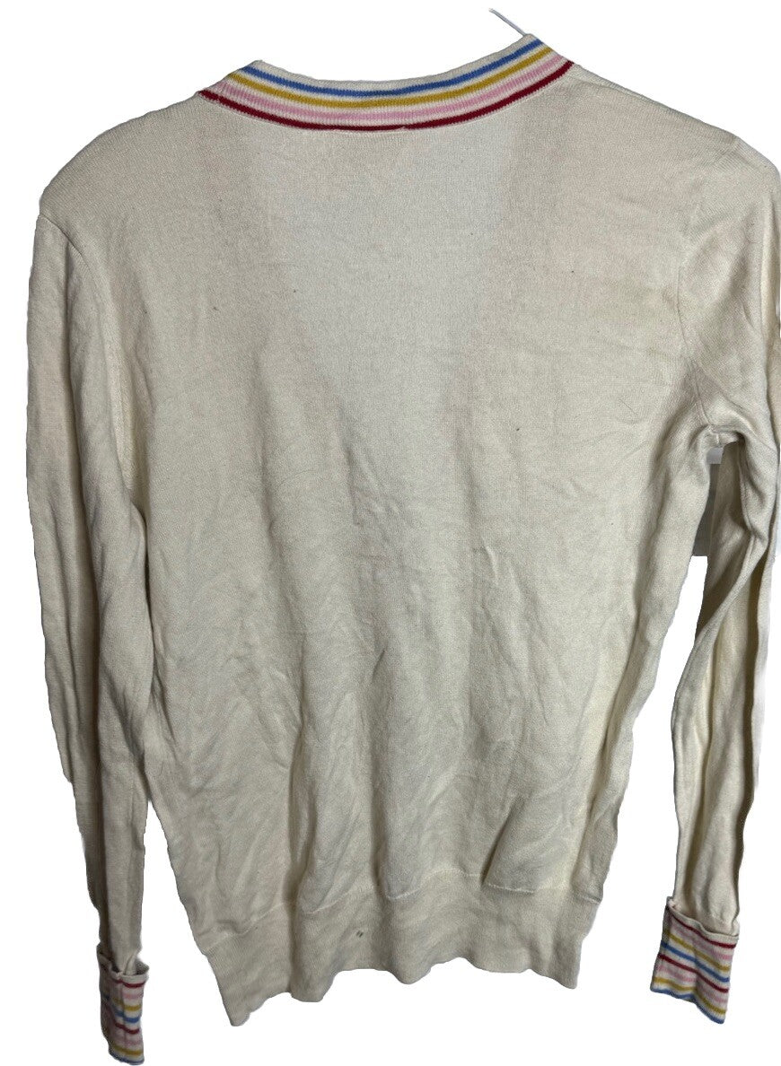 St. John's Bay Size XS Women's Button Down Long Sleeve Cardigan Sweater