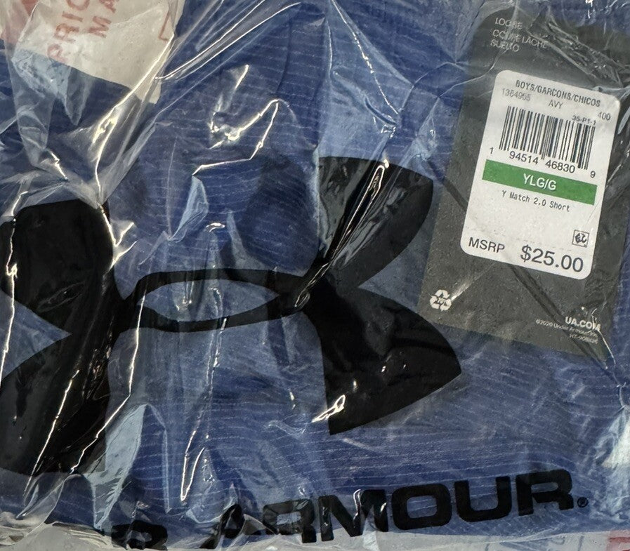 Under Armour Athletic Shorts, New, Size Large (Youth)