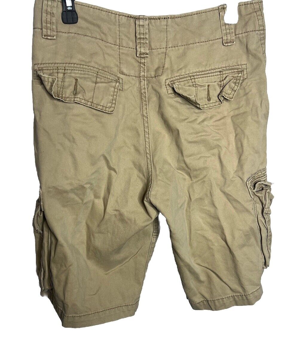 Levis Cargo Shorts Mens Size 30W Cotton Tan 10" Inseam