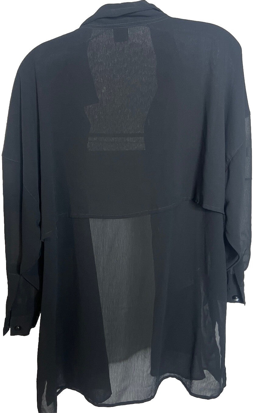 P.A.R.N.E.L.L Long Sleeve Button Down Shirt Size Small