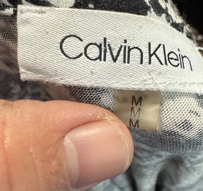 CALVIN KLEIN Women’s Long Sleeve Shirt Size M