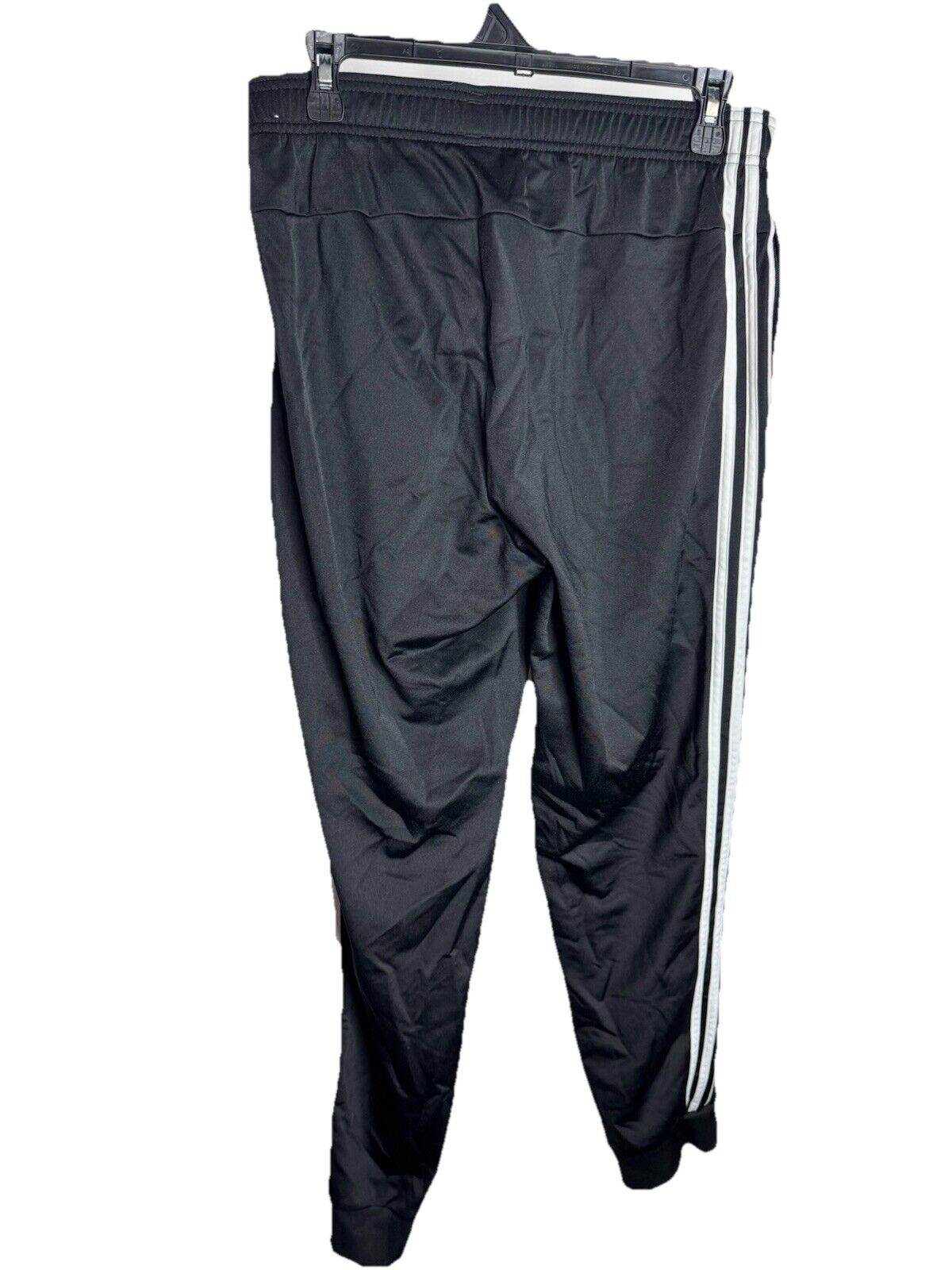 adidas men Essentials Warm-Up Tapered 3-Stripes Track Pants