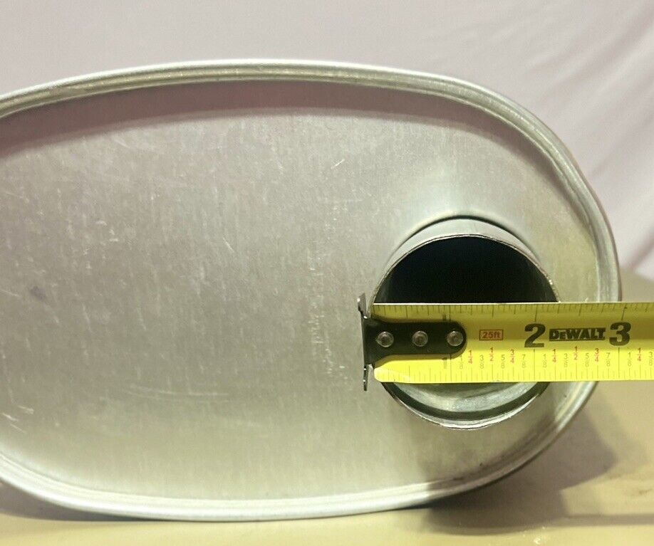 Muffler, Unknown Brand, Mint Condition, Never Used, 2.25 Inch Connections,