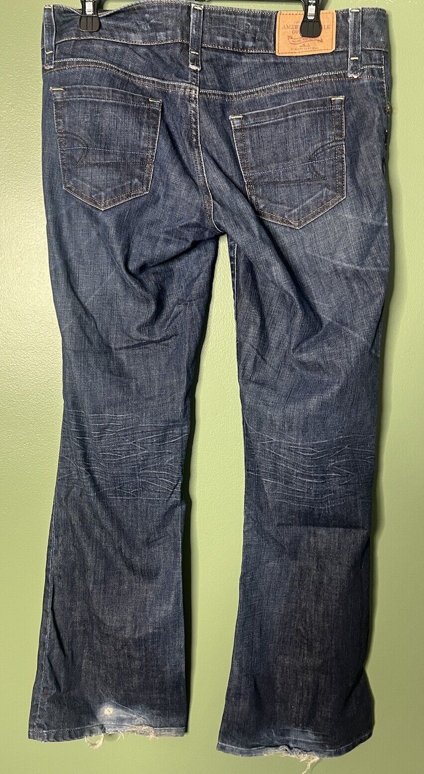 American Eagle Outfitters Super Stretch Jegging Jeans Womens 10 Reg Blue Denim