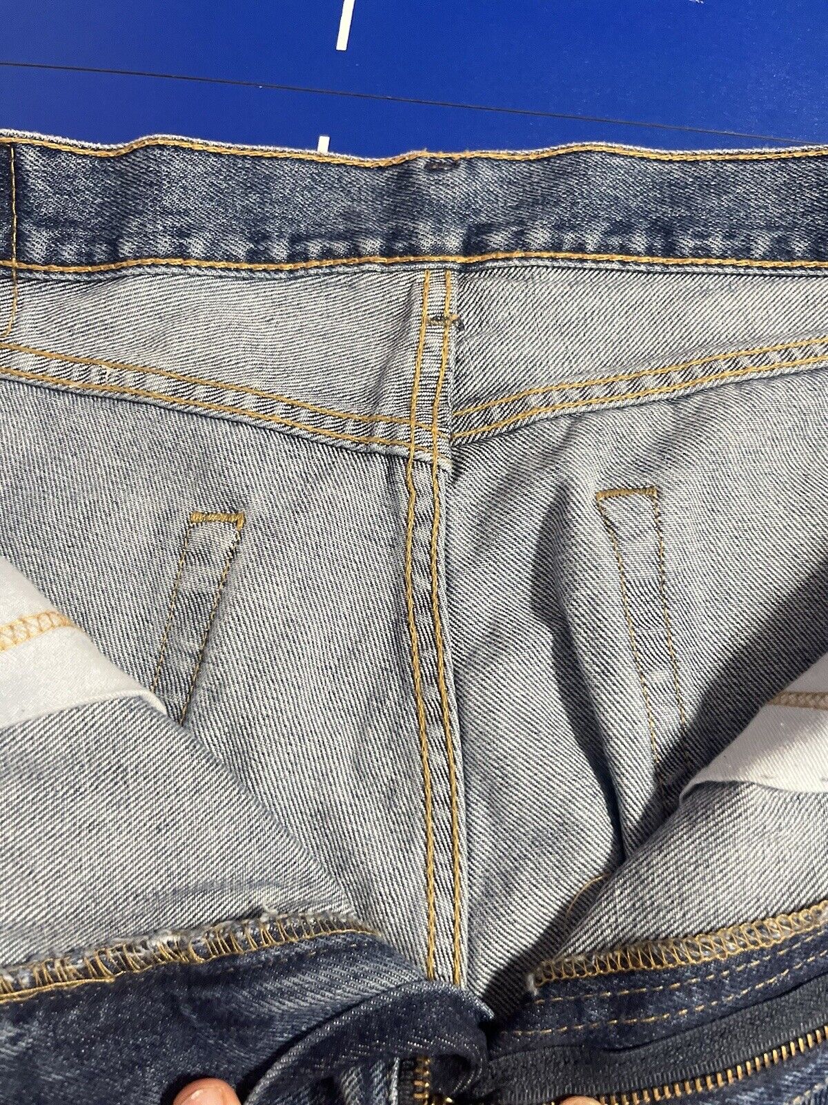 Levis 505 Jeans Mens 36x29 Regular Fit Straight Medium Wash Denim