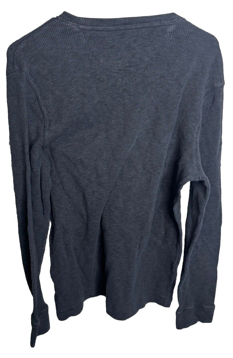 Banana Republic Shirt Men's Large Fitted Crew Neck Long Sleeve Pullover
