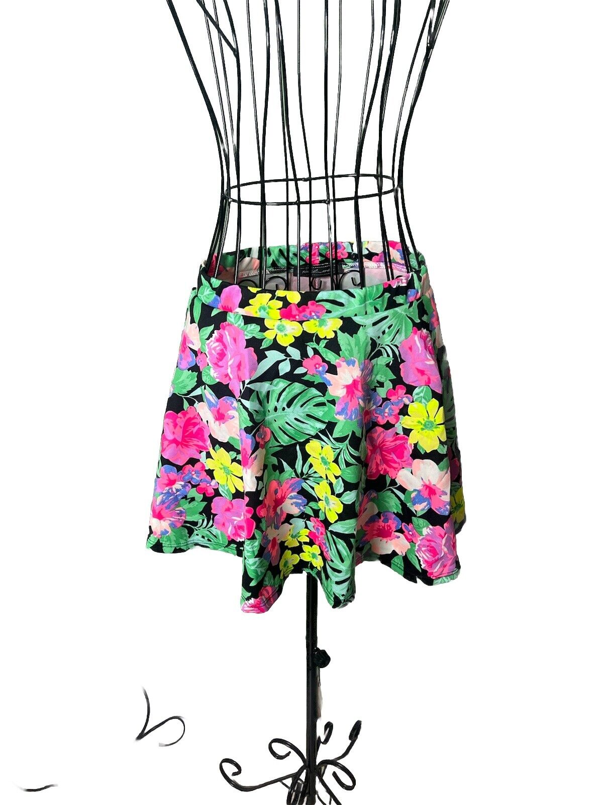Touch MeSkirt Womens Floral Fit and Flare Size M