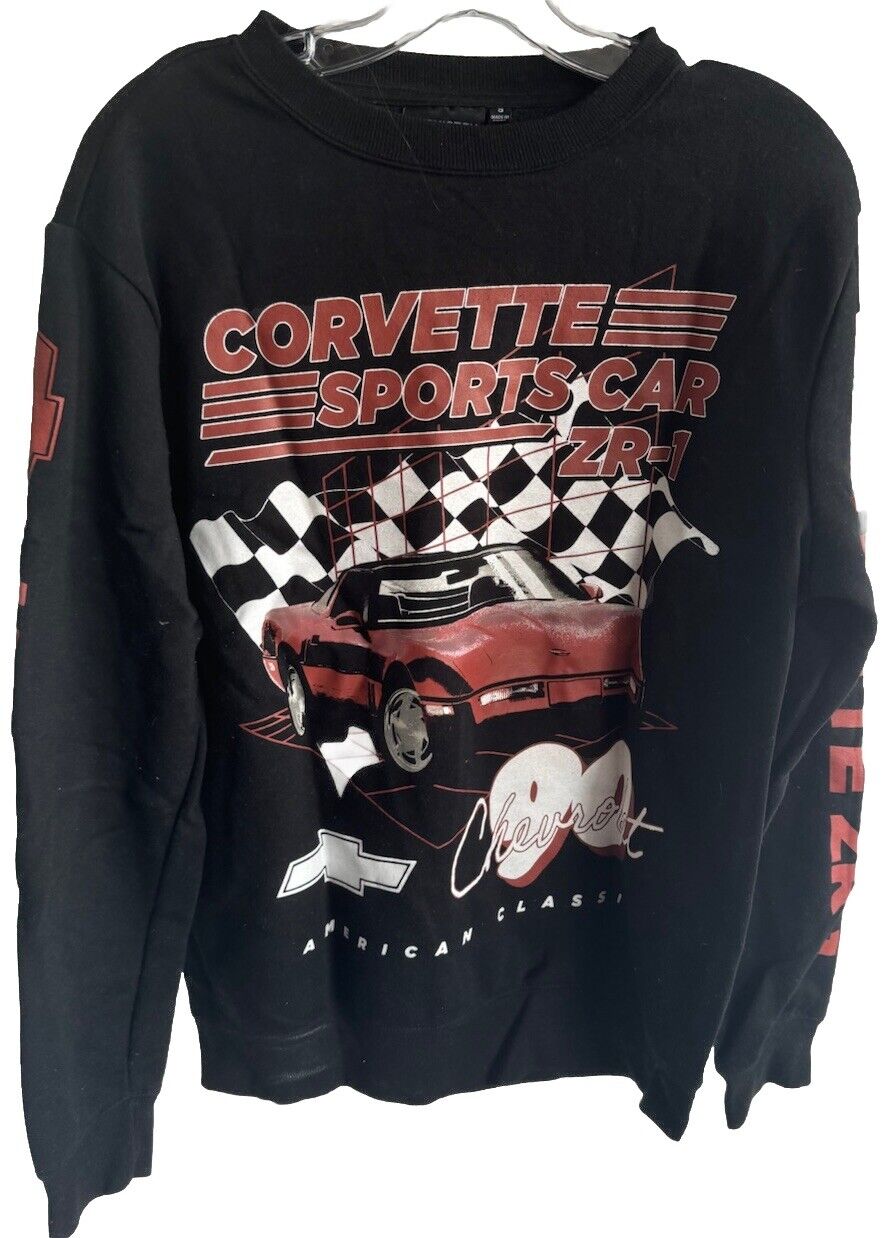 Chemistry Mens Small Corvette Racing Sweater Racing Cars