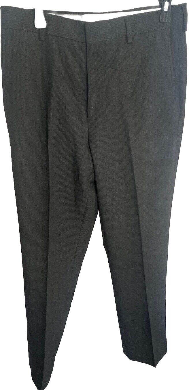 Michael Brandon Mens Flat Front Dress Pants 32 x 30