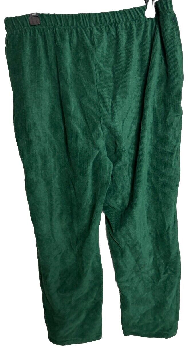 Lands' End Women's Active 5 Pocket Pants Elastic Waist Yoga L 14-16