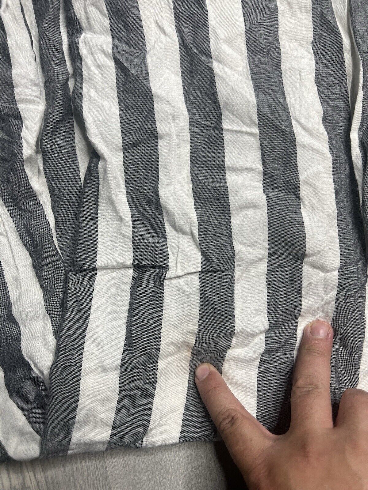 AMERICAN EAGLE Womens' Striped Elastic Pant Pants Size Medium