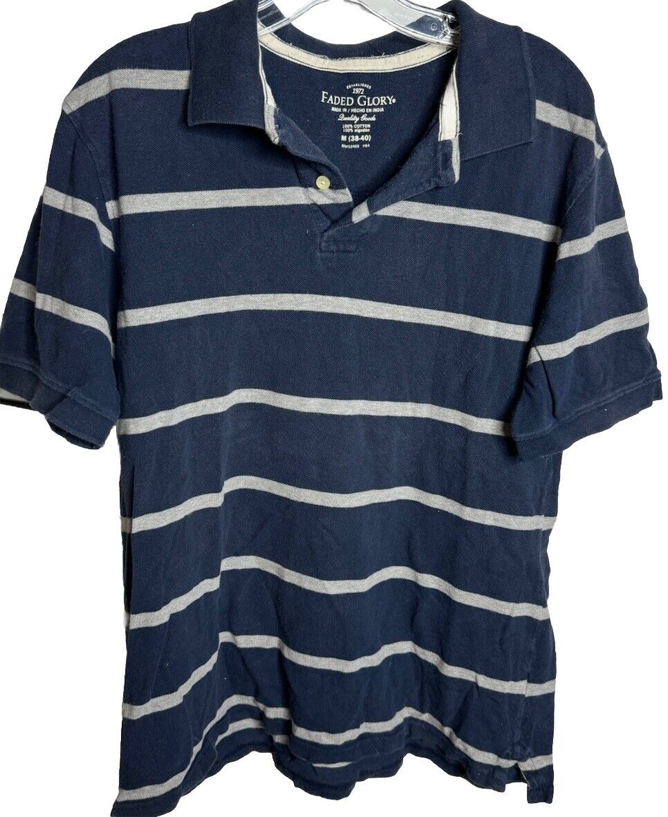 Faded Glory Short Sleevel Polo Shirt Men's Medium (38-40)