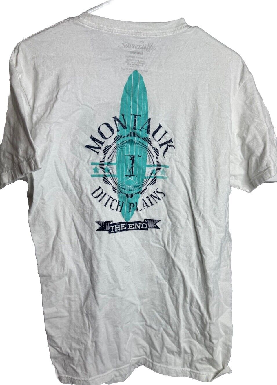 Montauk New York NY T-Shirt size large