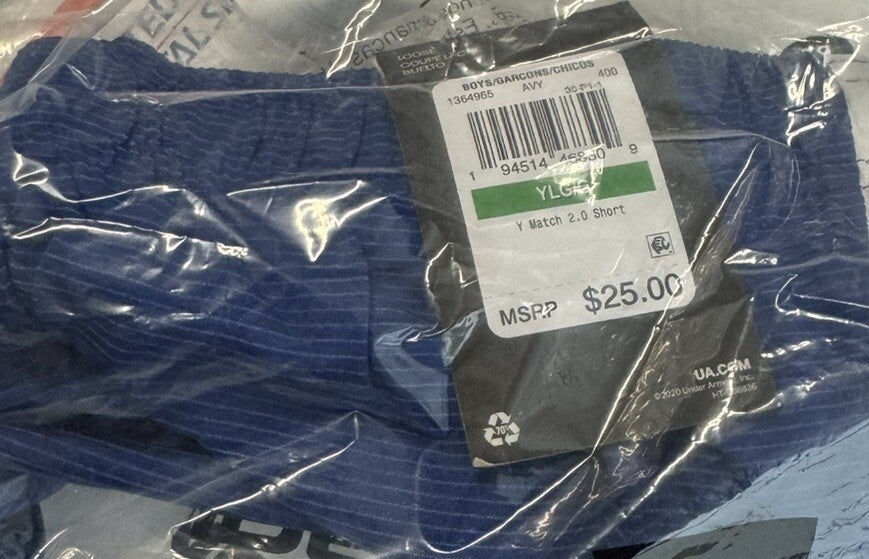 Under Armour Athletic Shorts, New, Size Large (Youth)