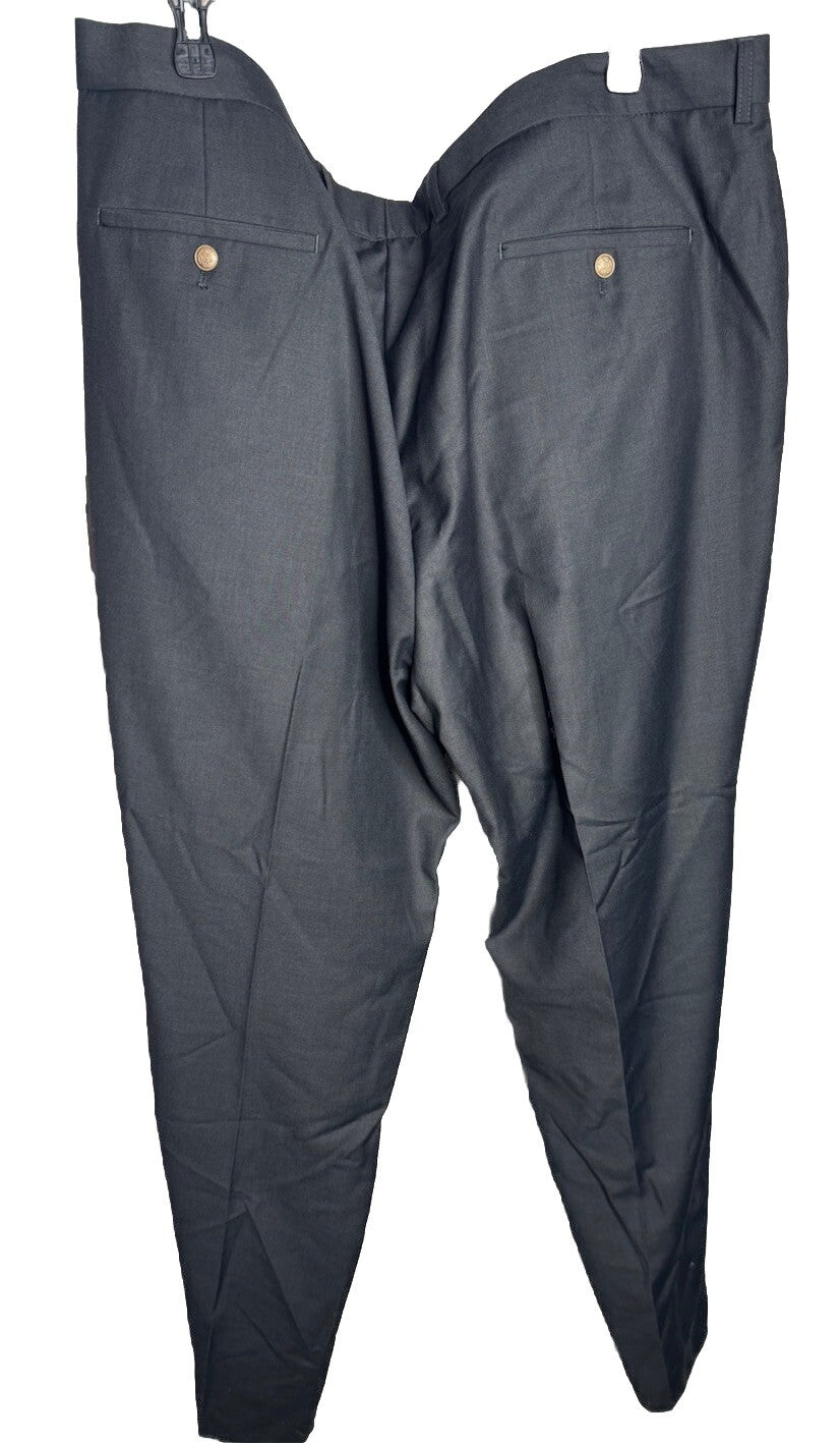 Statement Italy Men's Dress Pants Slacks Unhemmed Men's Size 45R
