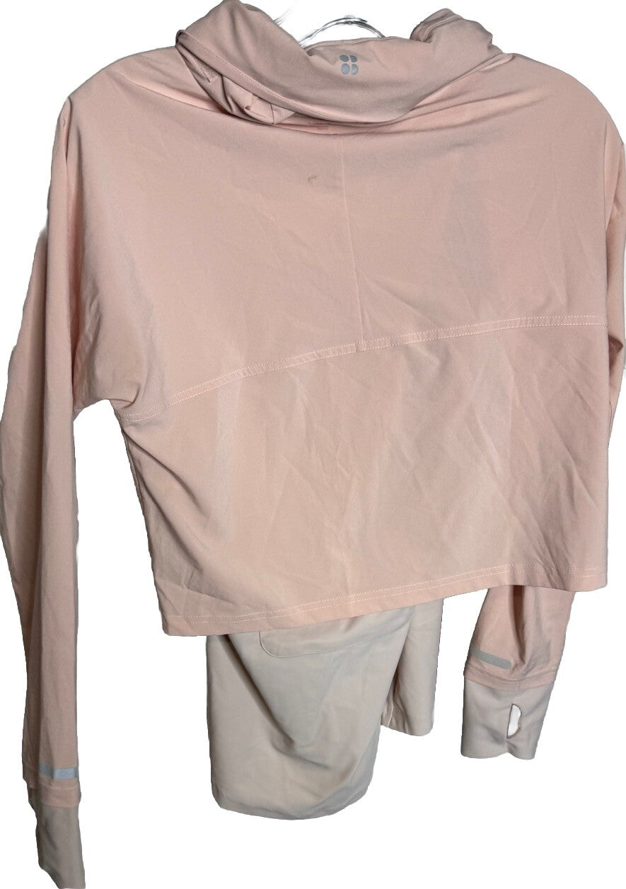 Sweaty Betty Cross Train Full Zip Hoodie Sweatshirt Jacket Size XXS