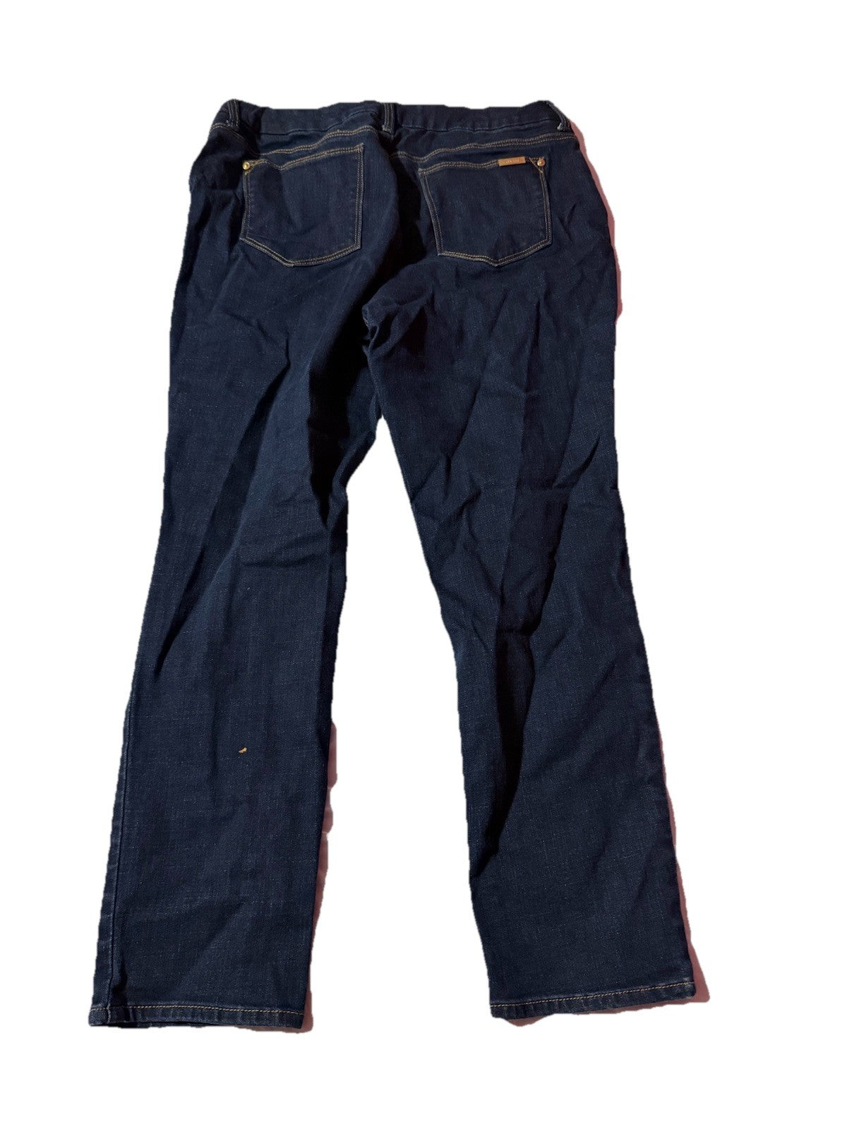 Chico’s So Slimming Girlfriends Ankle Jeans Size 47 OR Dark Wash Slim Leg Denim
