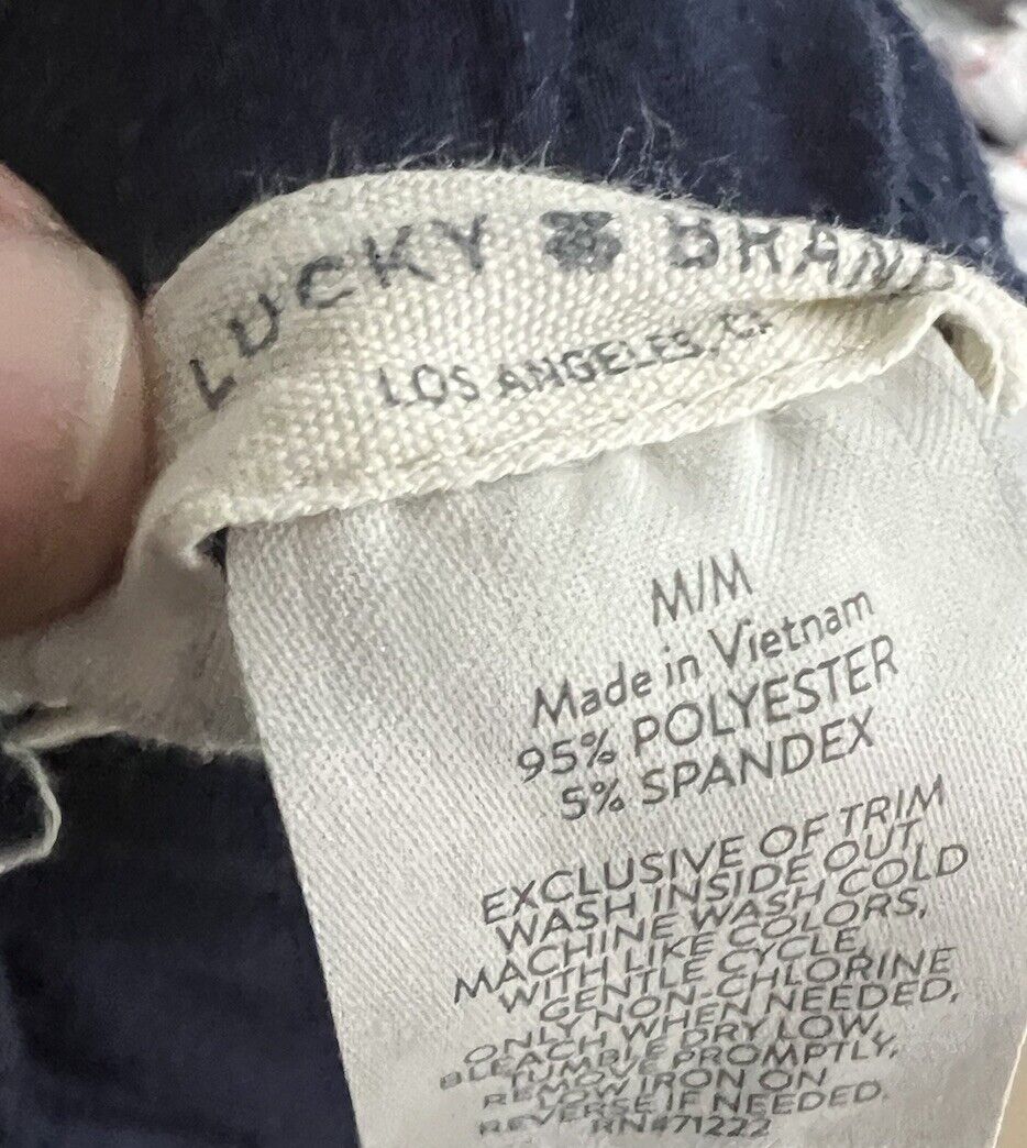 Lucky Brand Men's Medium Drawstring Sleepwear Pants
