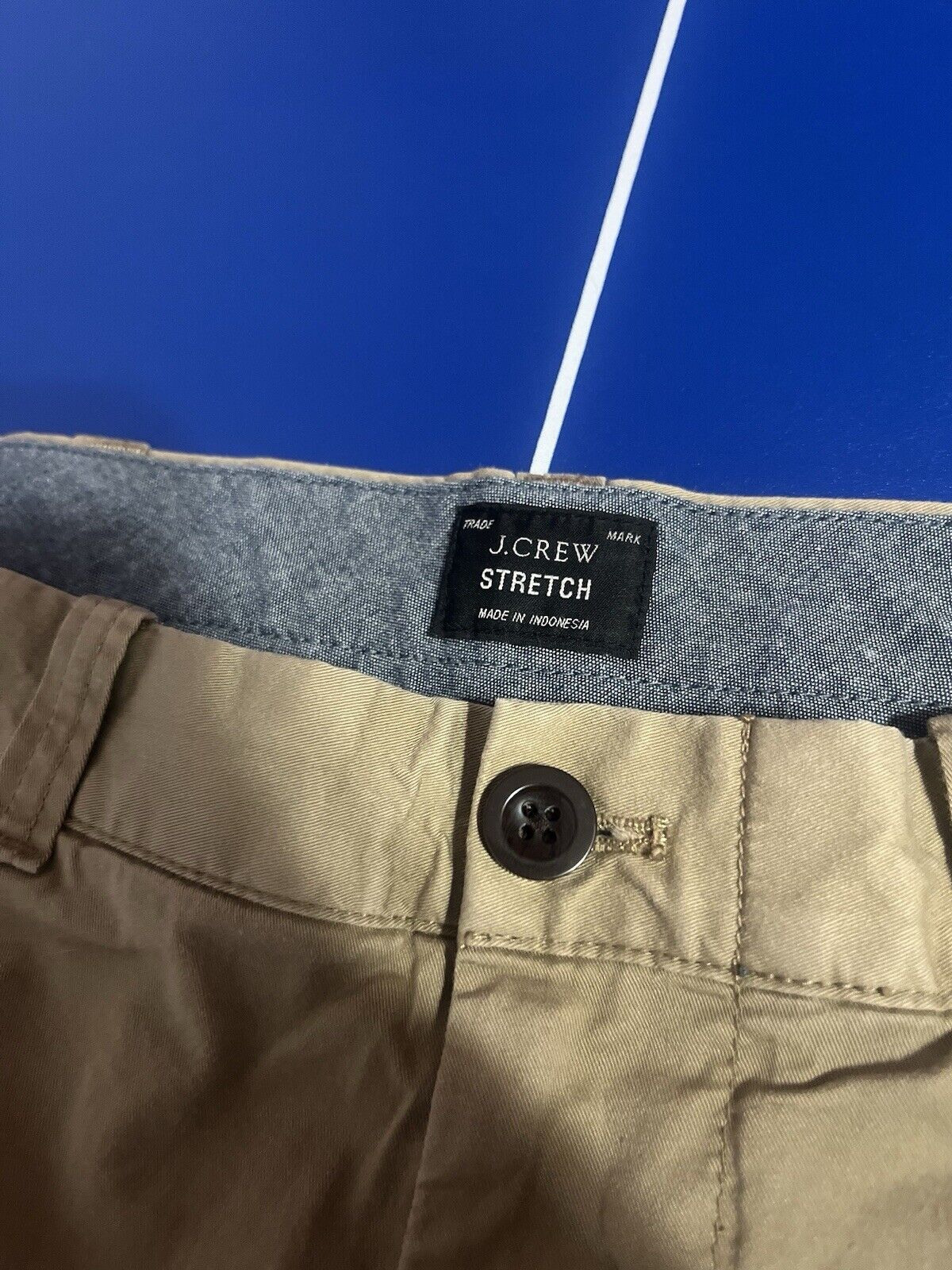J. Crew Mercantile Shorts Flex Chino Beige Mens Size 30, 9’ Inseam