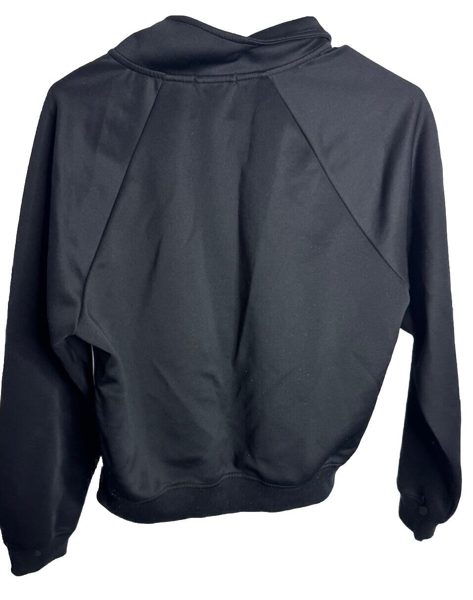 Fashion Nova Sport Men's Zip Up Long Sleeve Hoodie Sweatshirt Black Size large
