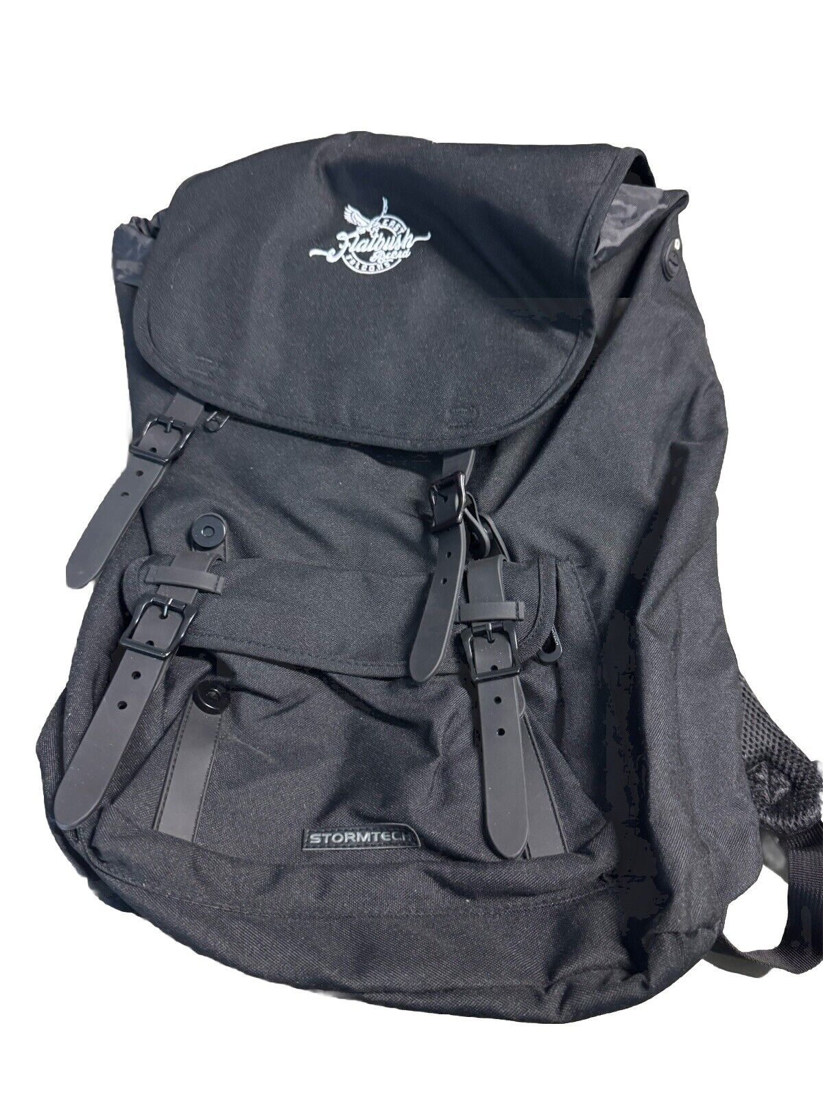 Black Backpack Lightweight School BookBag