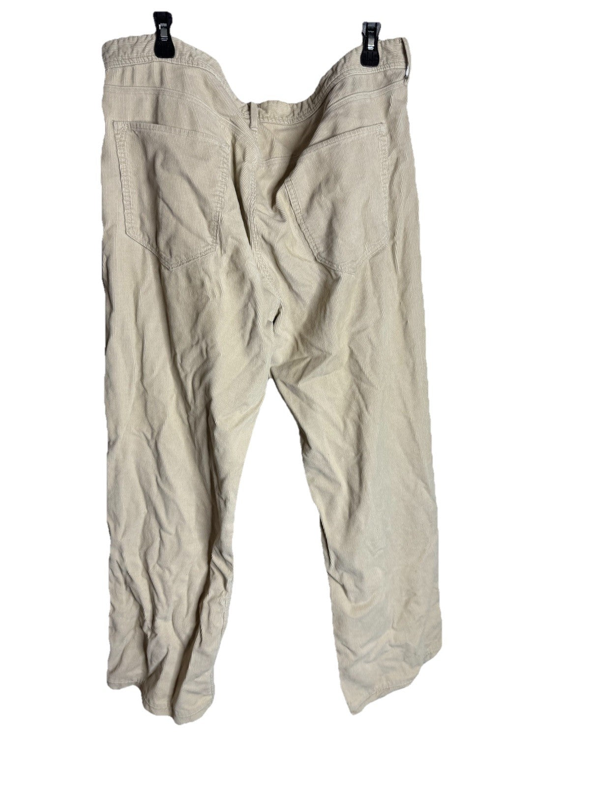 Banana Republic Straight Fit Mens Pants Size 38x32 Cotton Blend High Rise