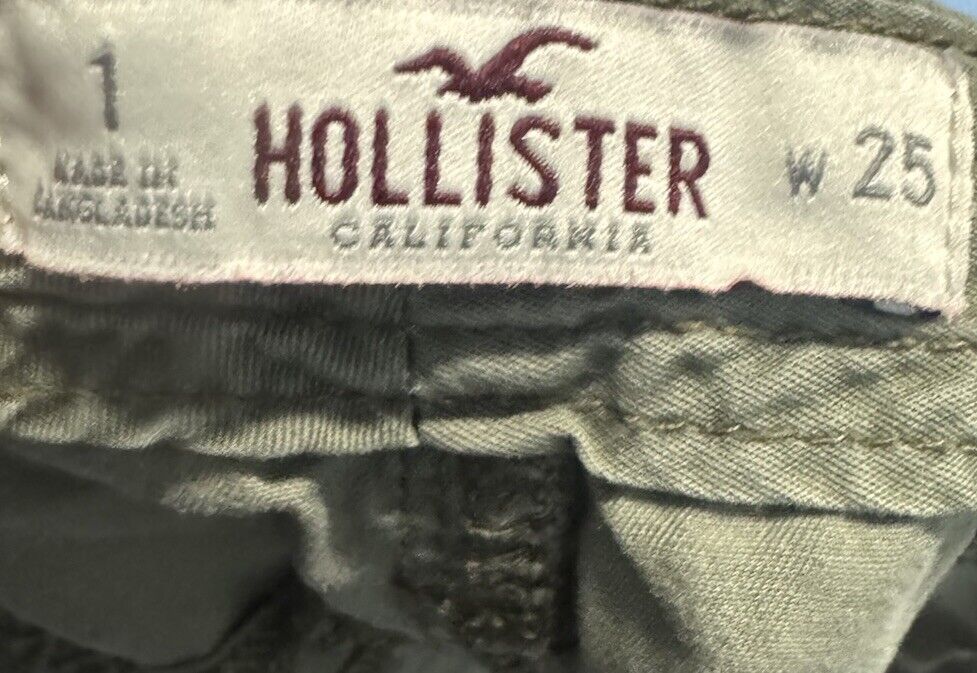 Hollister Khaki Brown Ultra High Rise Pant Women’s Size 1 W25