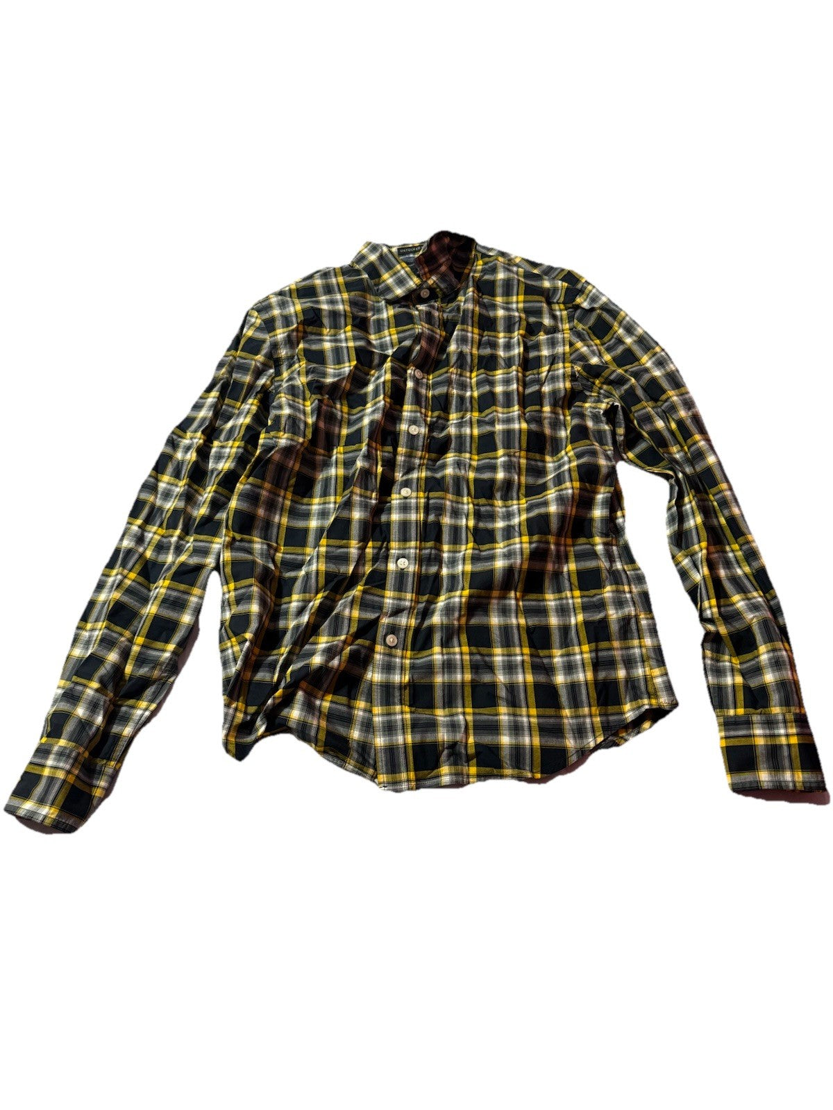 Banana Republic Untucked Fit Men Long Sleeve Shirt Size M