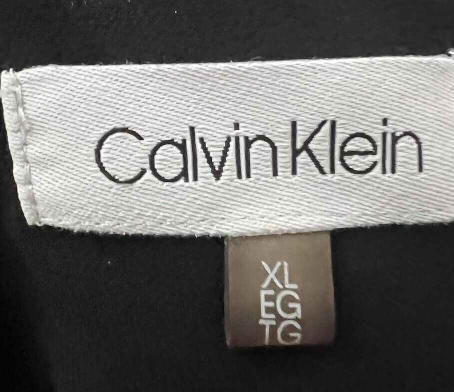 Calvin Klein Women's Cap-Sleeve V-Neck Blouse Size L
