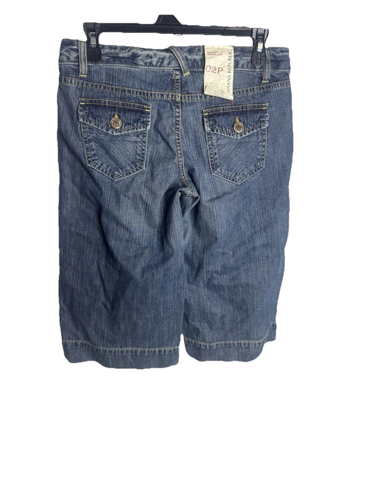 Banana Republic Womens Jeans Sloan Fit Size 2 Low Rise Crop