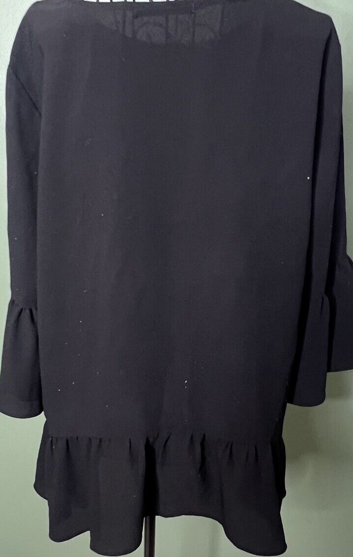 Gibson black blouse size M