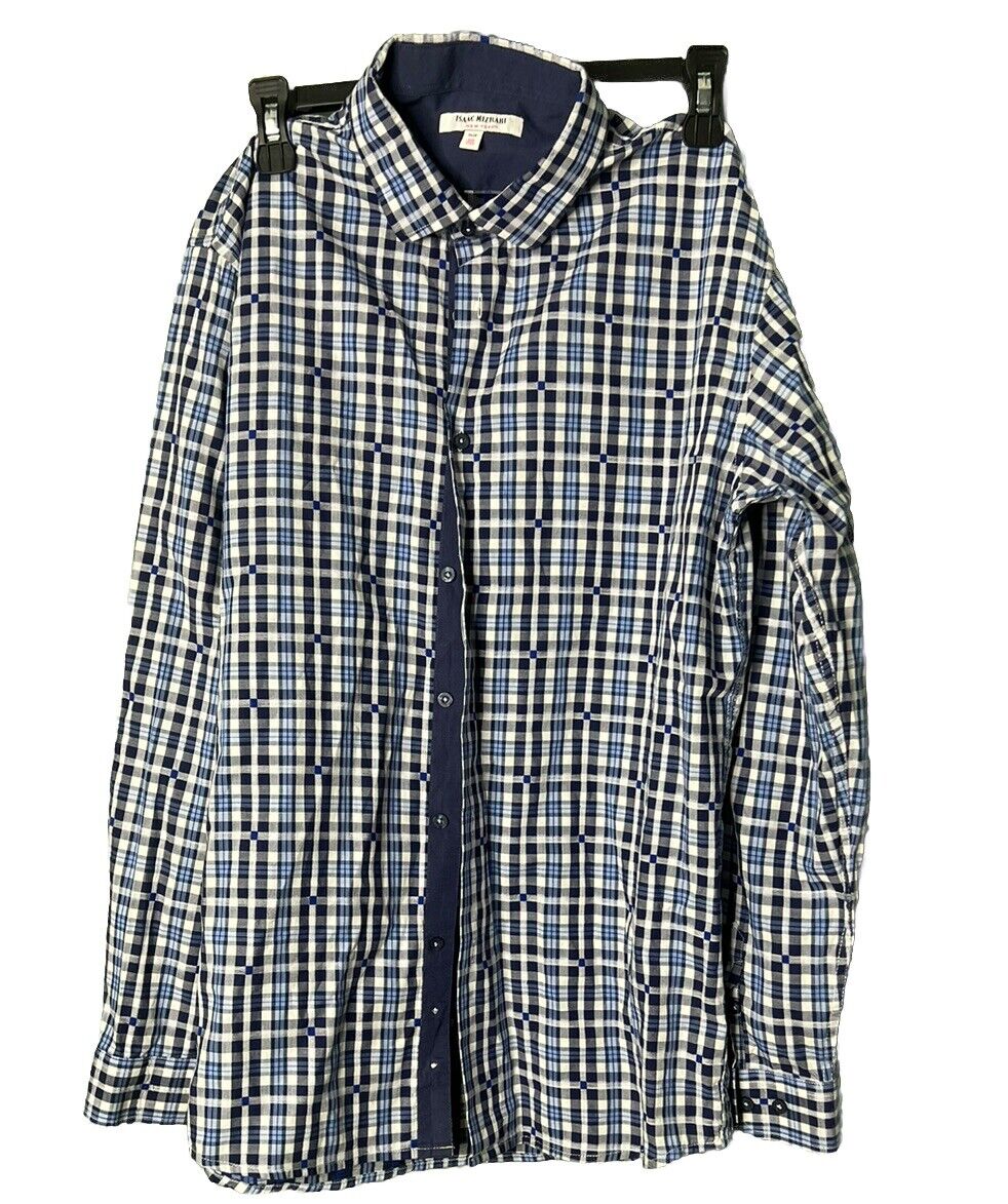 ISAAC MIZRAHI BUTTON DOWN SHIRT 18/20 NWT