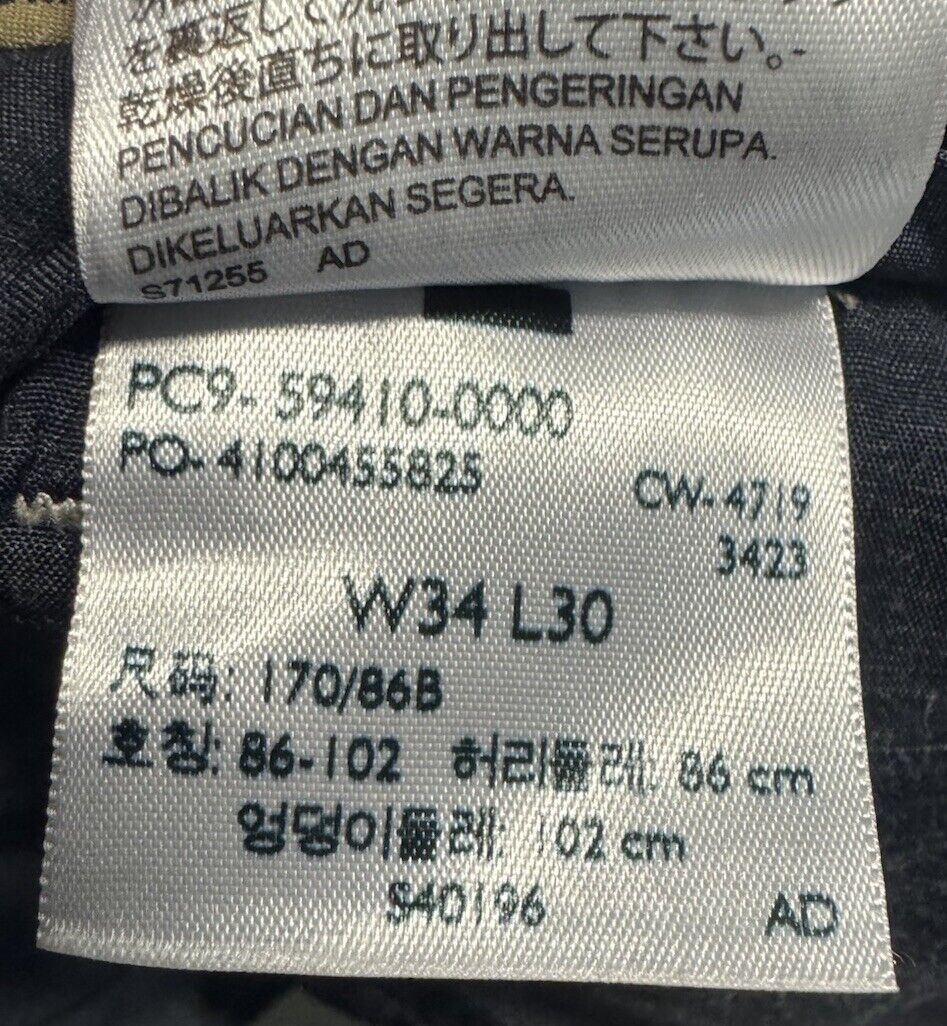 Dockers Pants Men 34X30 Khaki Classic