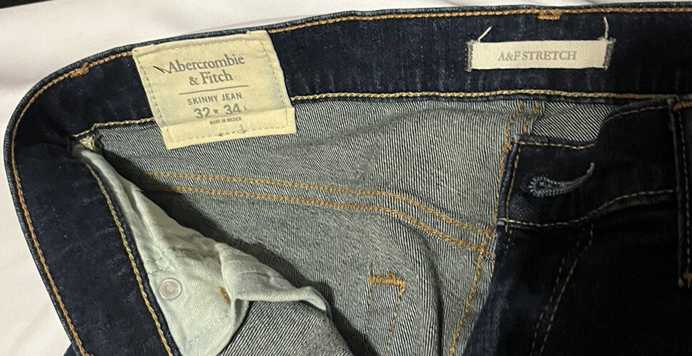 Vintage/ Rare, Abercrombie fitch jeans womens, Skinny Jeans, Size 32x34