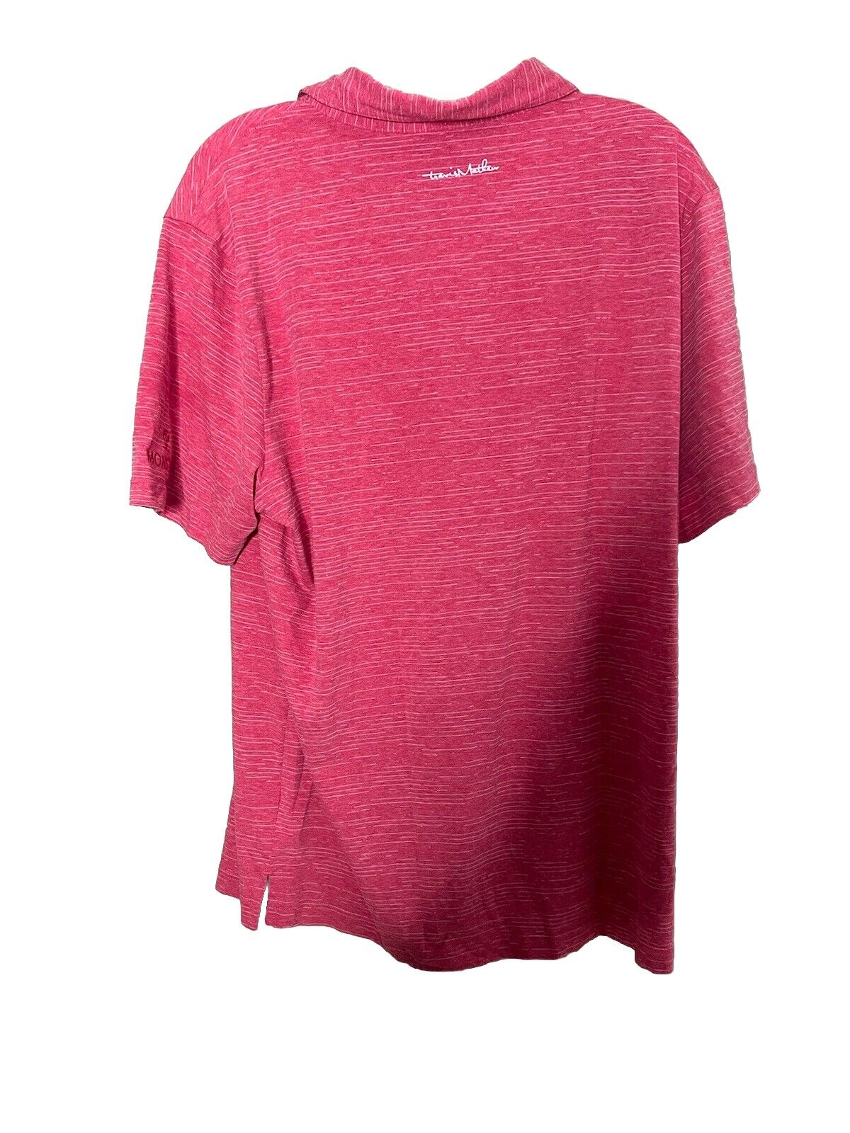 TravisMathew Golf Tennis Short Sleeve Men's Polo Shirt Large