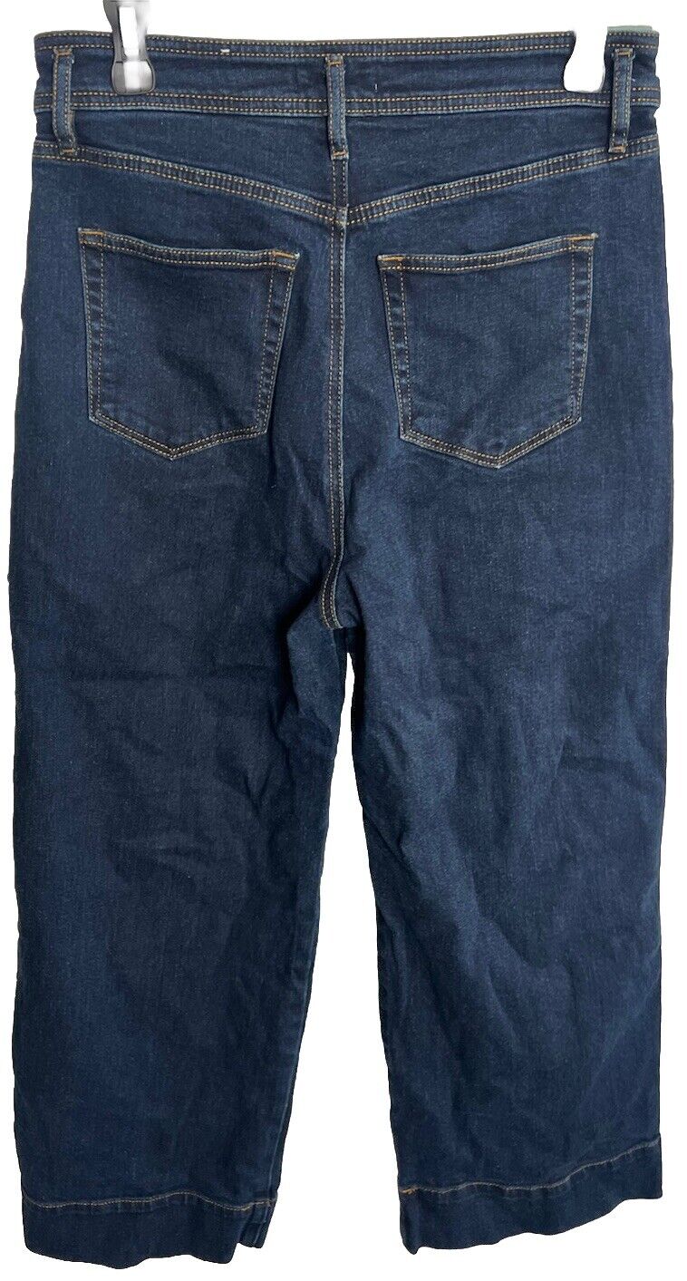 Ann Taylor Loft Jeans Modern Skinny Stretch Women Size 4 27/4 Dark Wash Fade