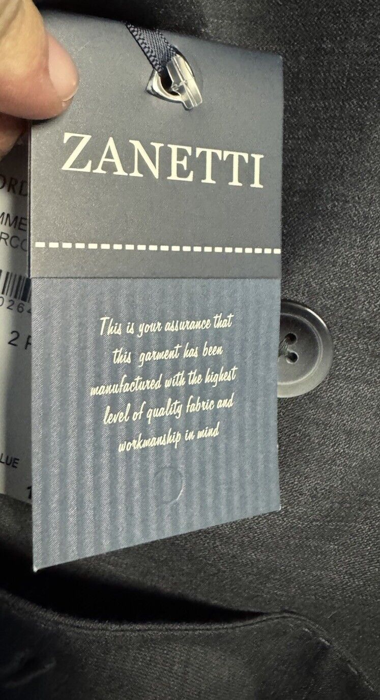 MENS 52R ZANETTI LANIFICIO DI BIELLA PORTO SUIT JACKET SPORT COAT BLAZER