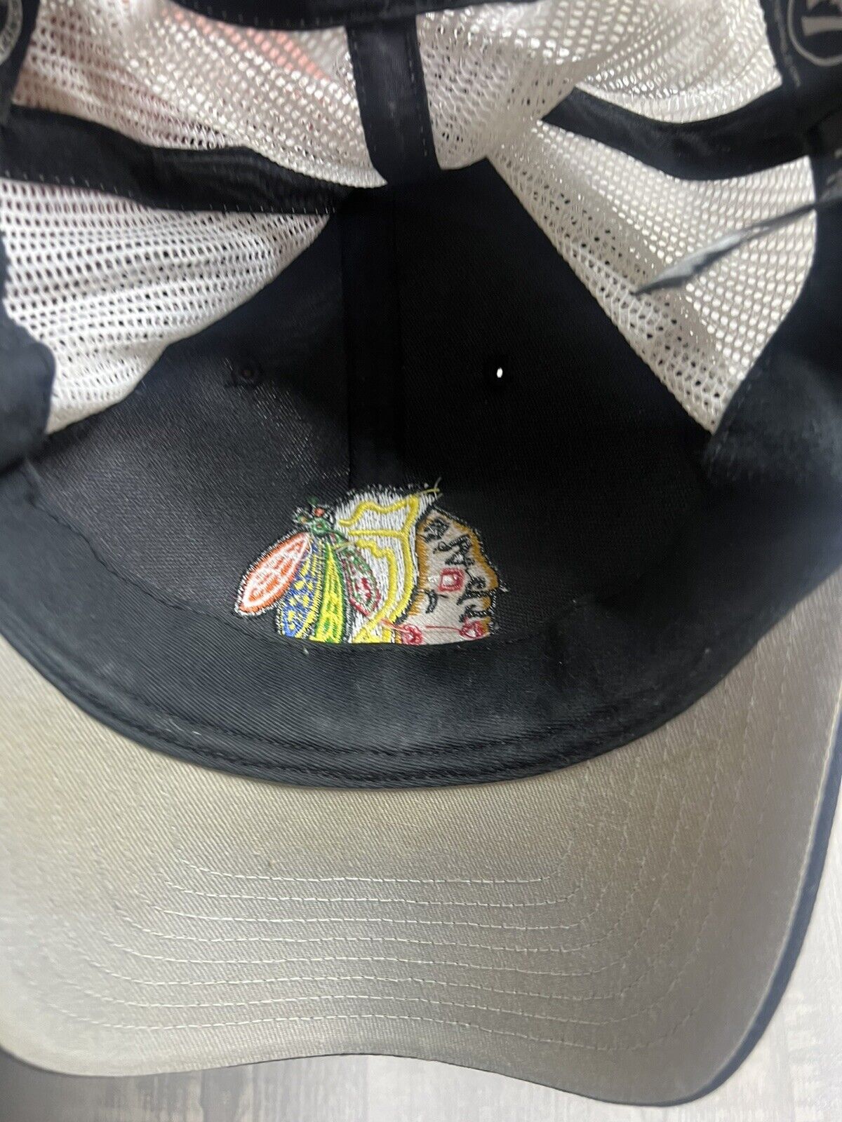 Chicago Blackhawks Black Hat Cap Fanatics Pro Hat Adjustable NHL