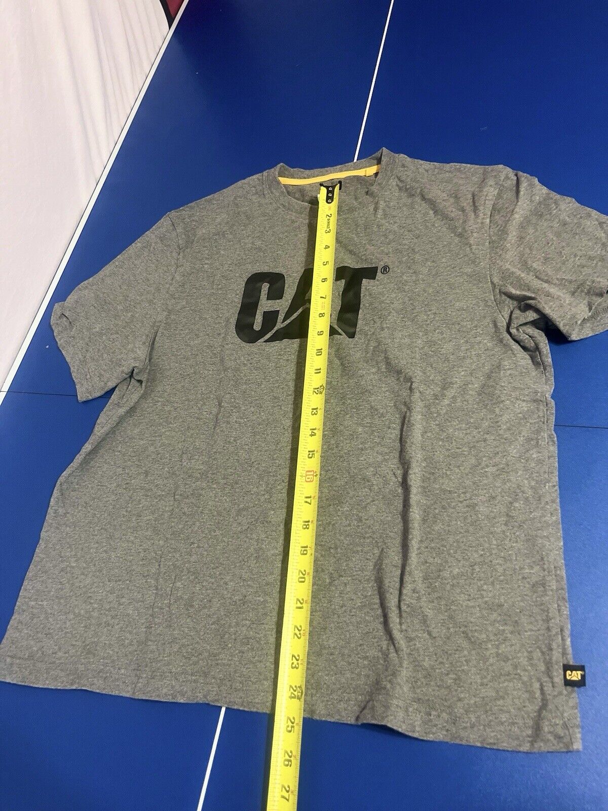 CAT Caterpillar Inc. Construction Bulldozer Men’s Size L Graphic Tee T-Shirt