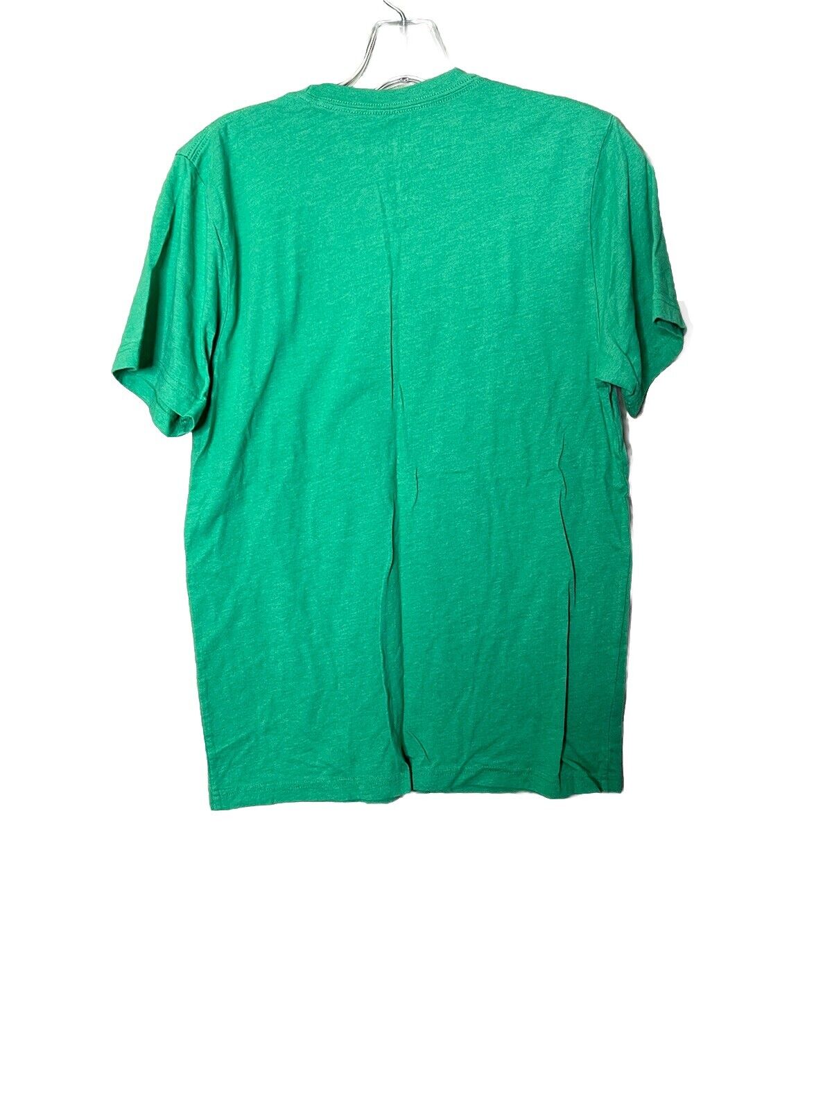 Men's Size Medium Green Shirt With American Flag