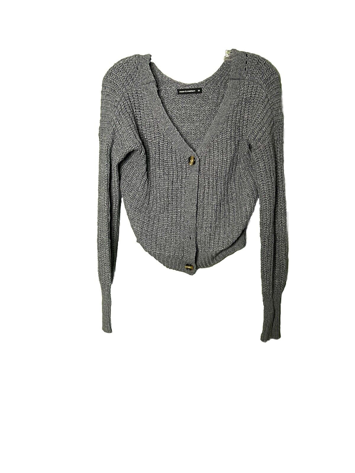 Moon and Madison Cropped Sweater Size M