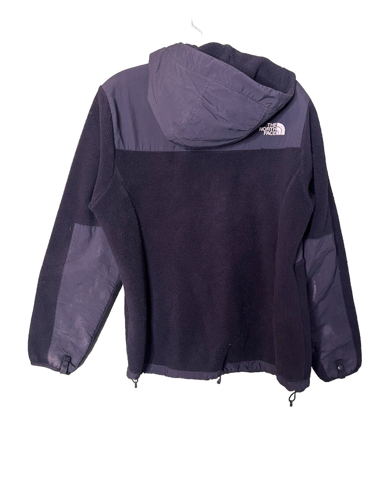 The North Face Womens Large Black Fleece Jacket/ Some Stains/make Offer