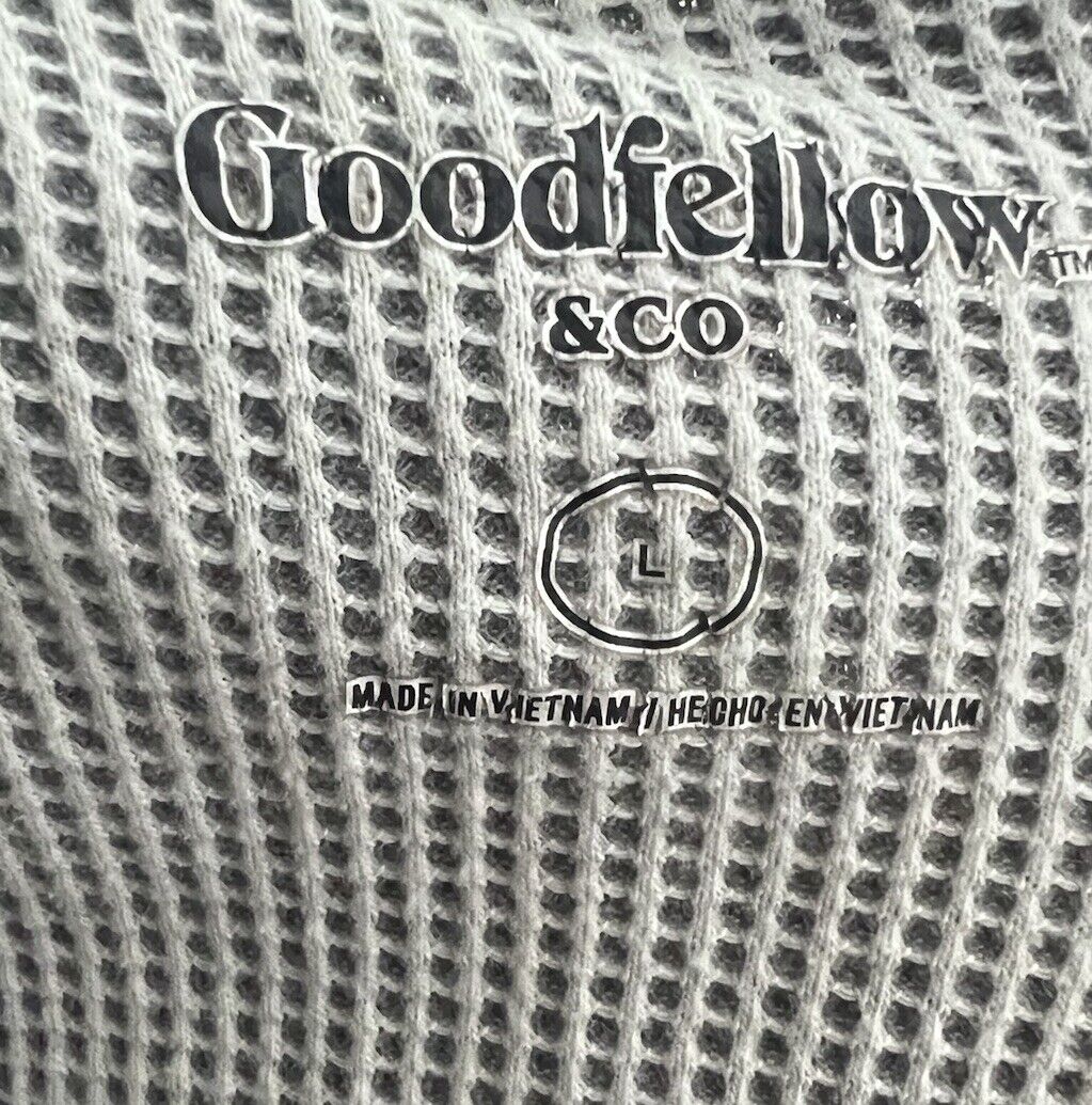 Goodfellow Shirt Mens Size Large Long Sleeve Crew Neck