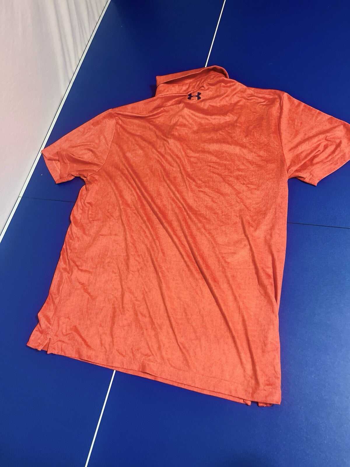 Under Armour Loose Heat Gear Men’s Polo Casual Short Sleeve Shirt Size M Loose