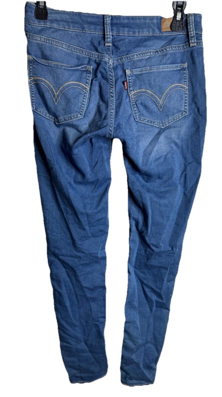 Levi's Jeans Womens 27 Blue Denim 501 Skinny