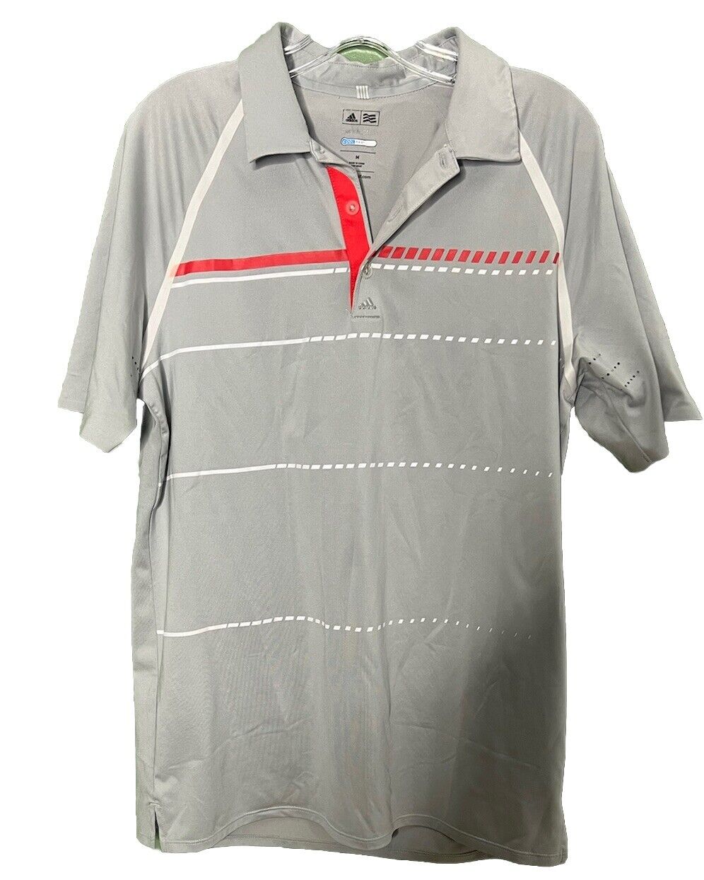 MEN'S Size M Medium ADIDAS PUREMOTION POLO GOLF SHIRT
