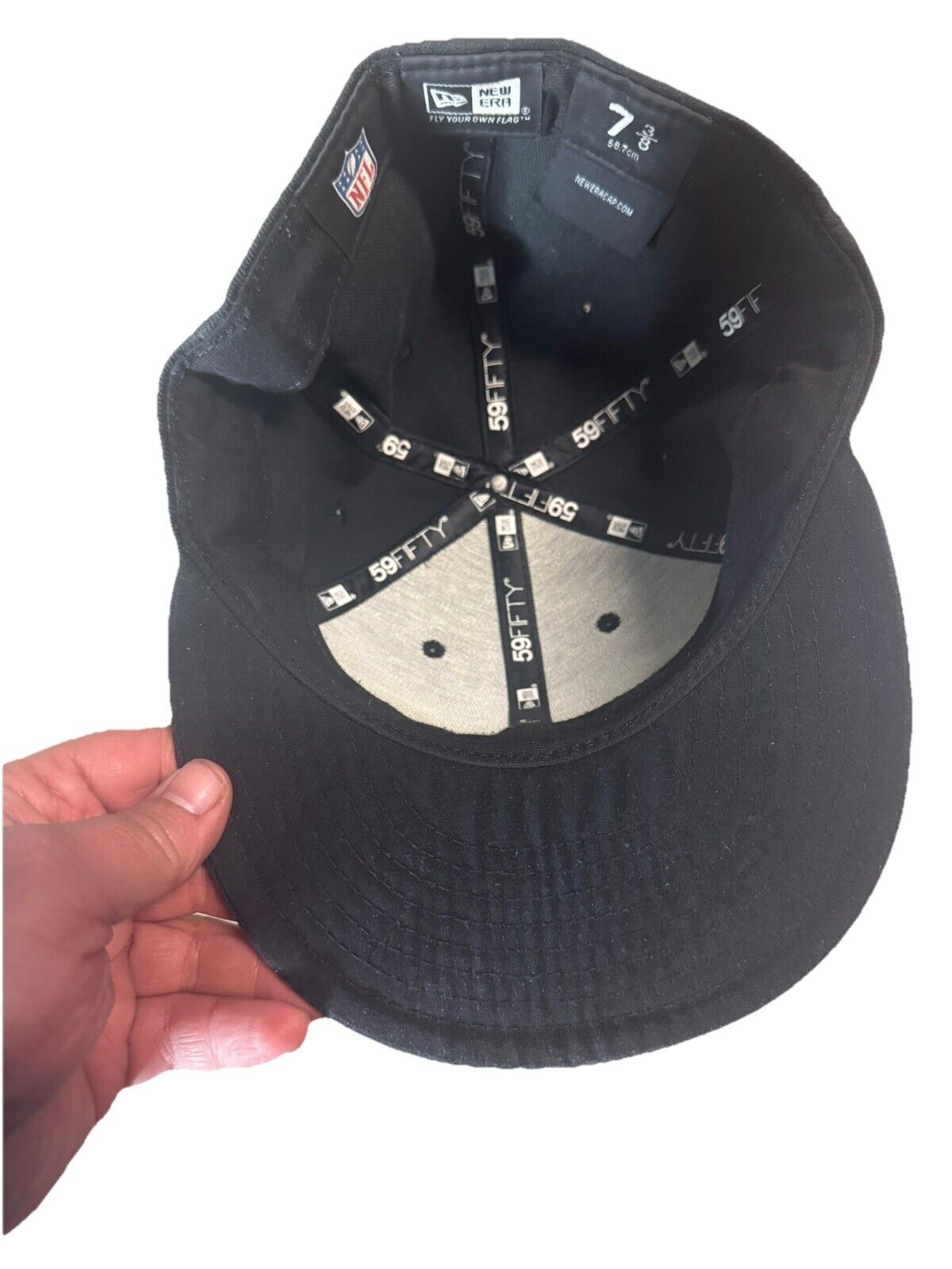 Baltimore Ravens Hat 7 3/8 Reebok NFL Authenic Sideline