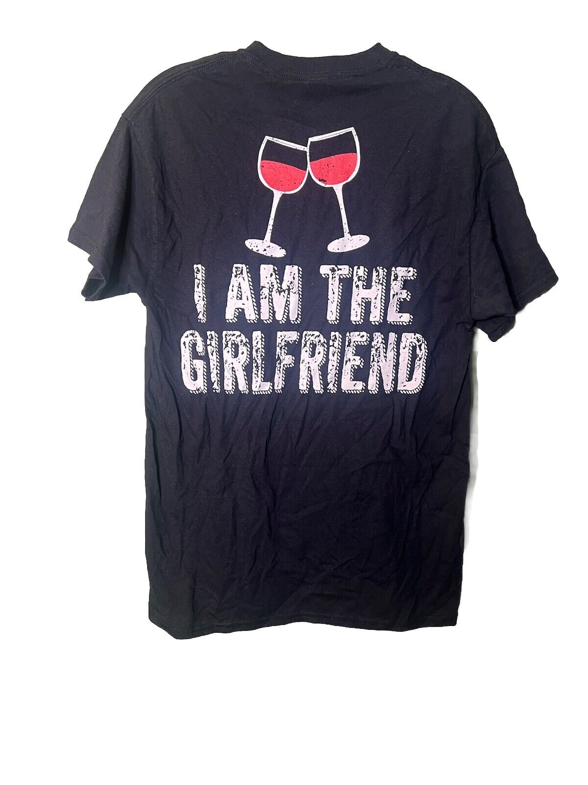 Vintage I Am The Girlfriend T Shirt Medium