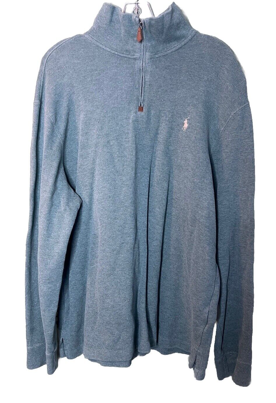 Polo Ralph Lauren Sweater Mens 2XL 1/4 Zip Pullover